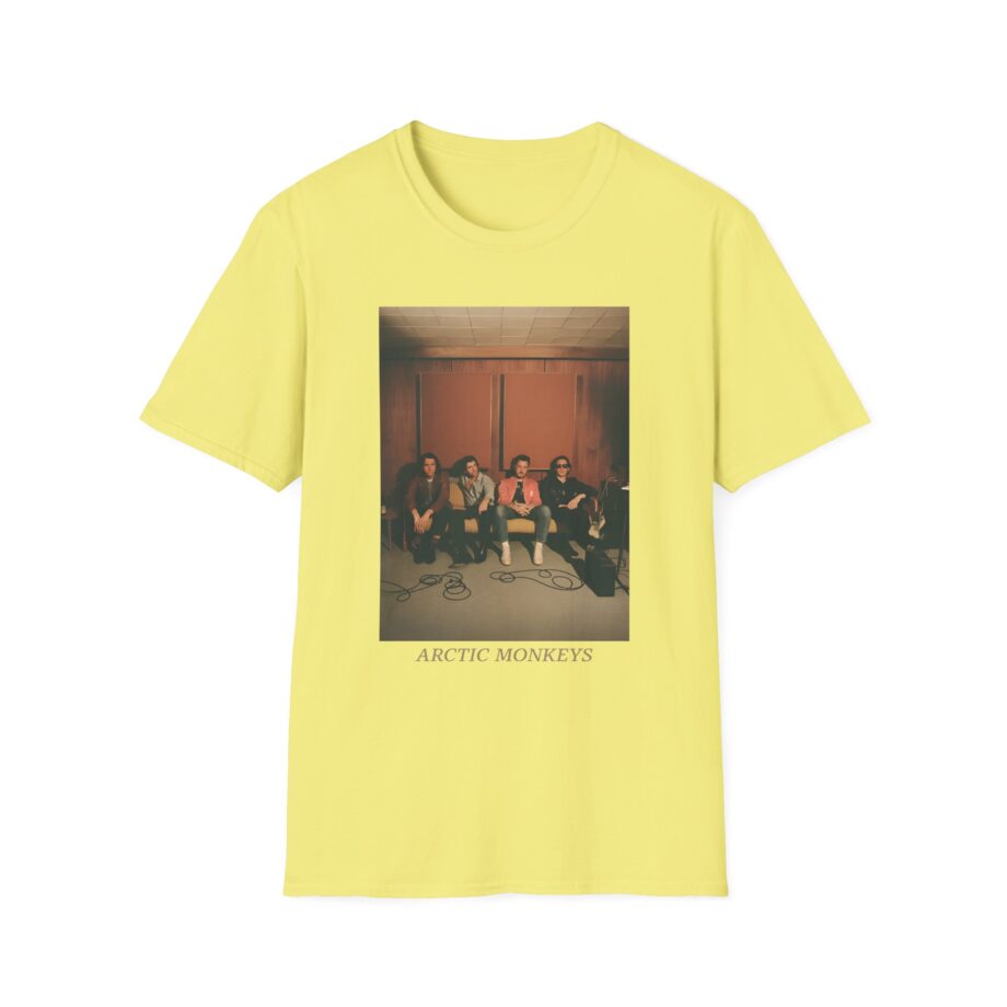 Arctic Monkeys Band Photo Unisex Softstyle T-shirt