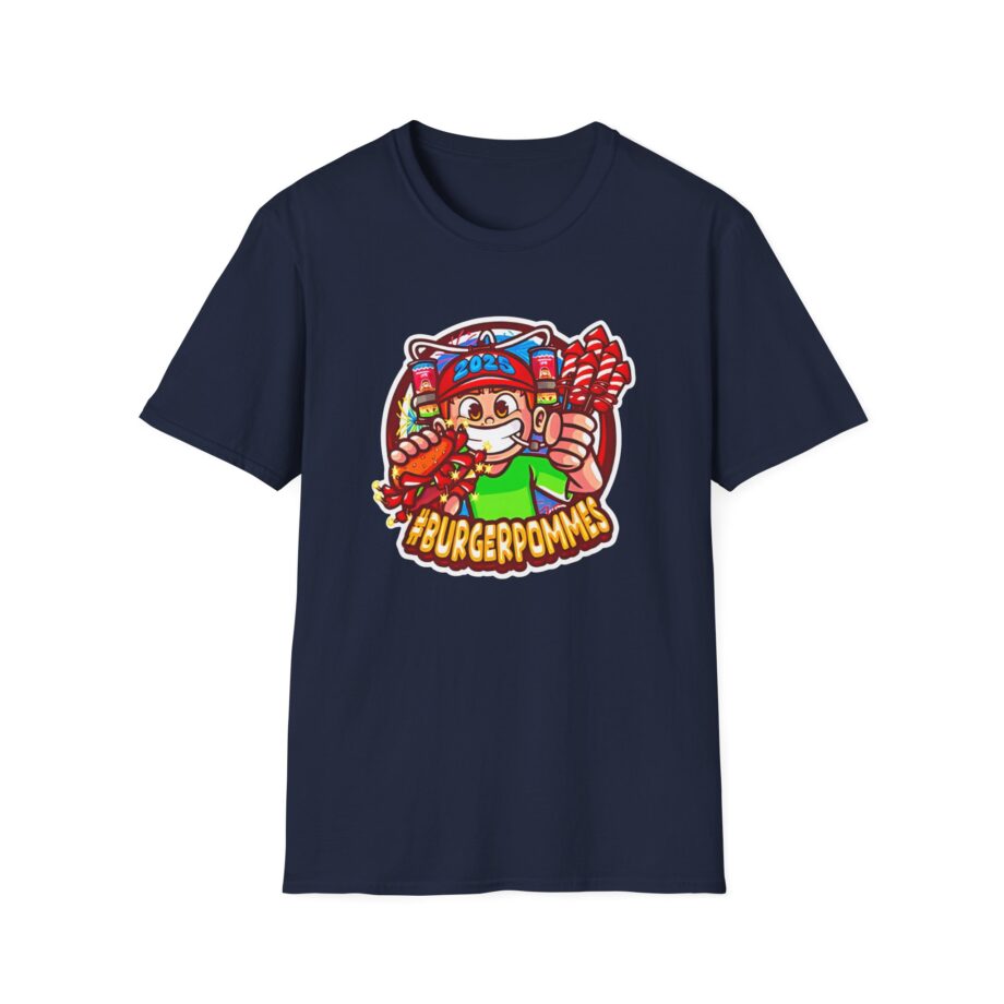 Burger Pommes  Unisex Softstyle T-Shirt