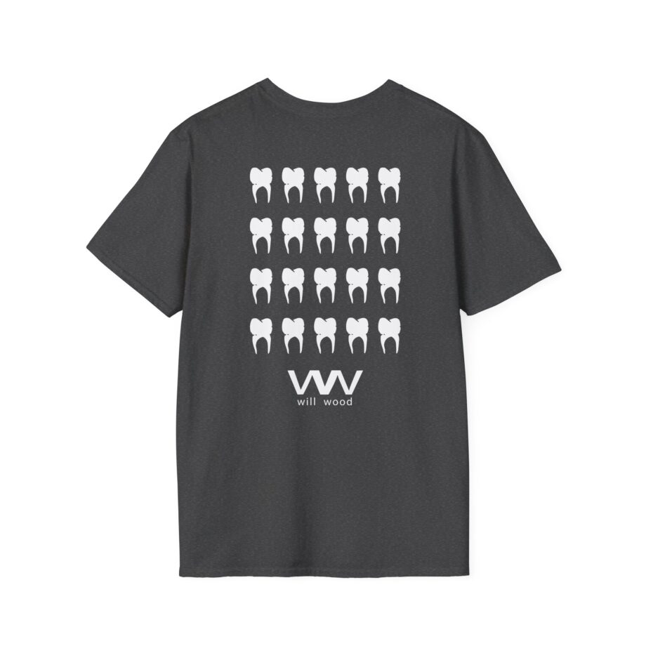 Will Wood Host Skull Unisex Softstyle T-shirt