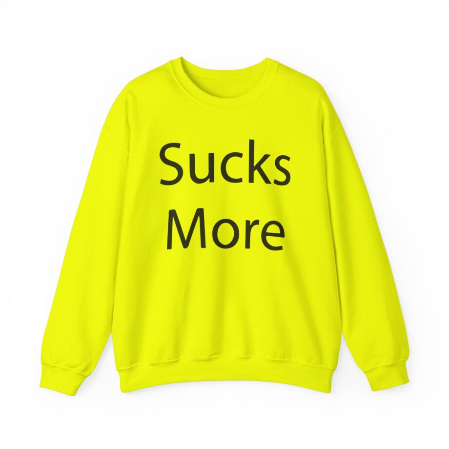 Hamzah Sucks More Tee Unisex Heavy Blend Crewneck Sweatshirt