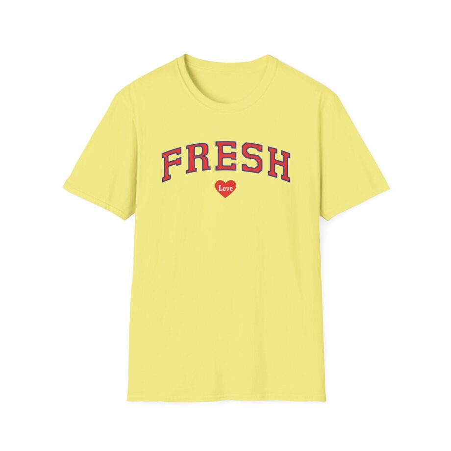 Fresh Love Heart Unisex Softstyle T-Shirt