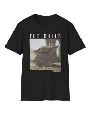 Moistcr1tikal the Child Mandalorian Unisex Softstyle T-shirt