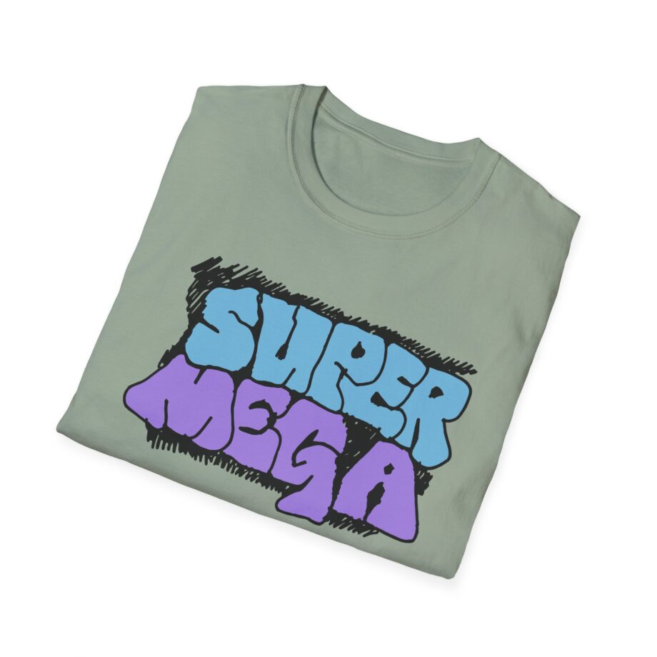 Supermega Funny Brothers Doodle  Unisex Softstyle T-shirt