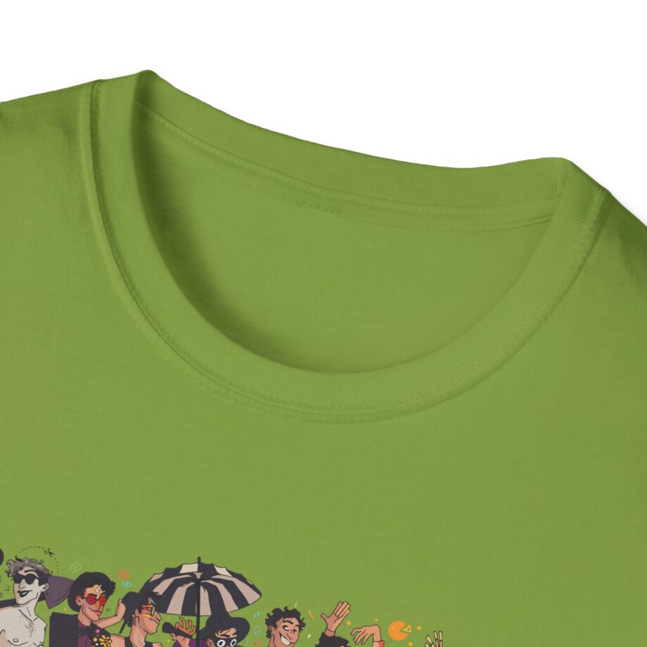 Will Wood Death of the Author Unisex Softstyle T-shirt