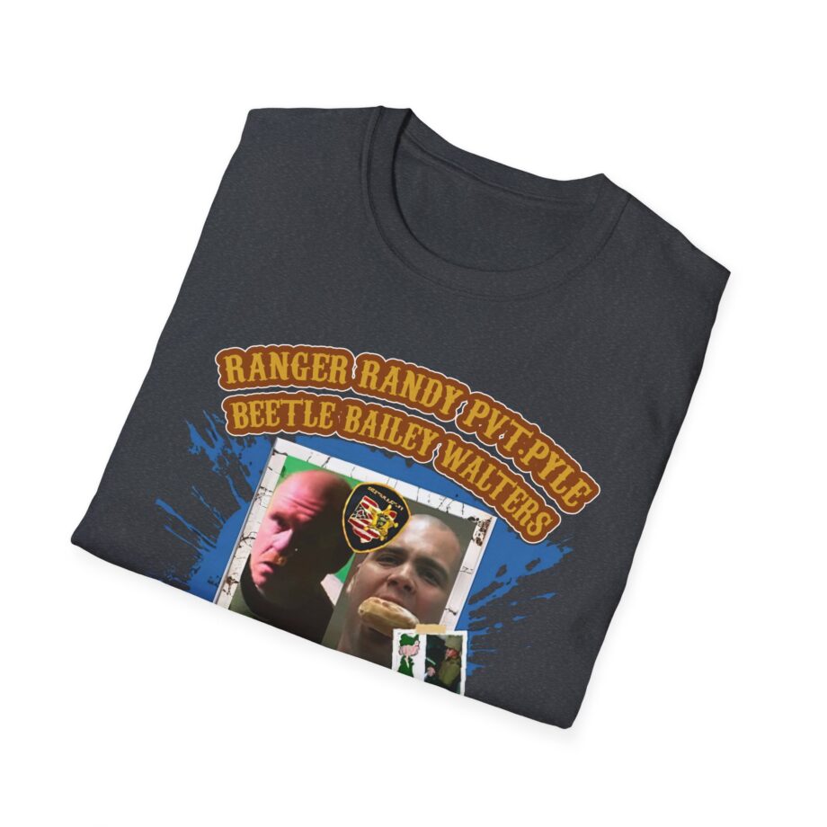 Afroman Ranger Randy Prvate Pyle Beetle Bailey Walters Unisex Softstyle T-Shirt