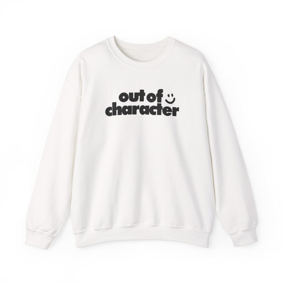 Slushy Noobz Out of Character Unisex Heavy Blend Crewneck Sweatshirt