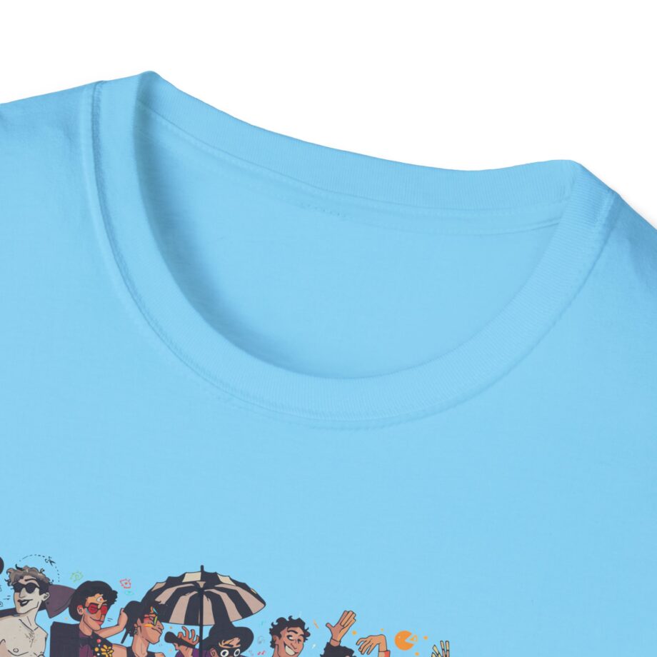 Will Wood Death of the Author Unisex Softstyle T-shirt