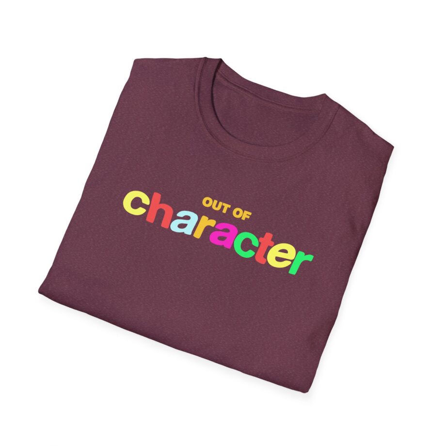 Slushy Noobz  Out Of Character Unisex Softstyle T-shirt