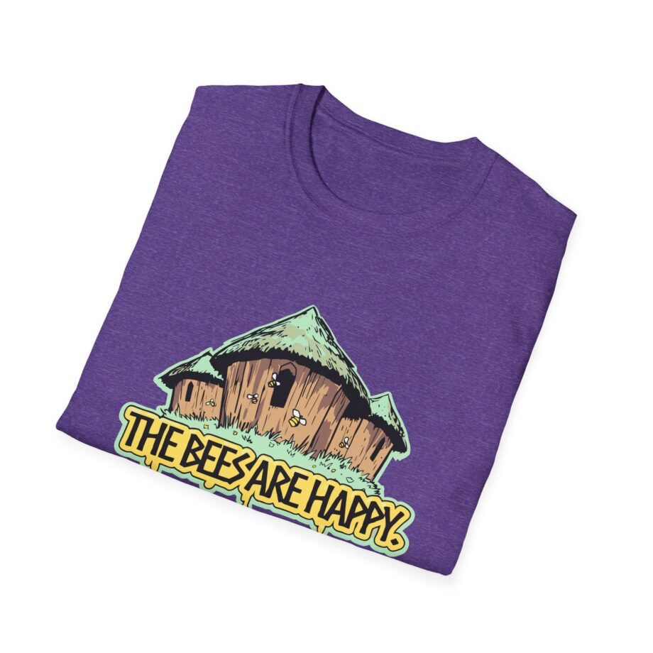 Valheim the Bees Are Happy Unisex Softstyle T-shirt