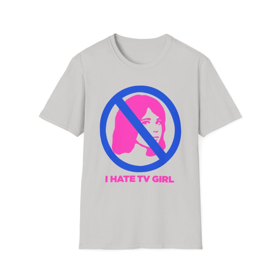 I Hate Tv Girl Unisex Softstyle T-shirt