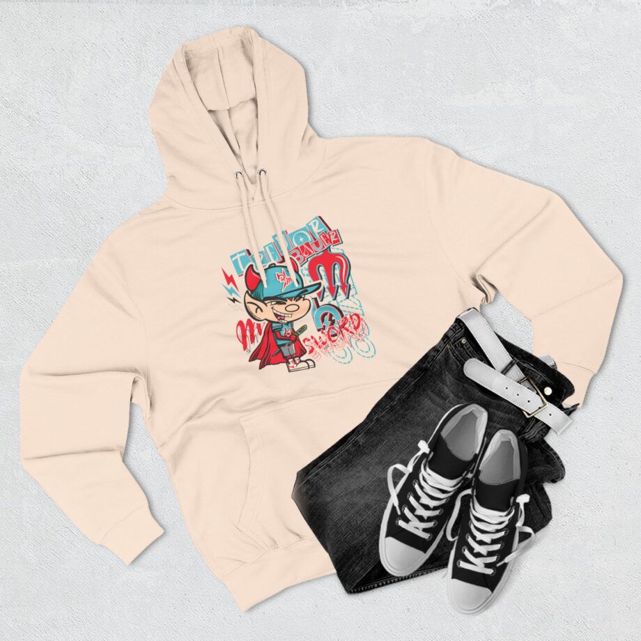 Trevor Bauer Diablo's Cartoon Three-Panel Fleece Hoodie
