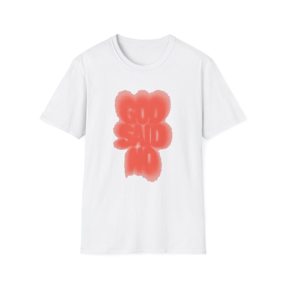Omar Apollo God Said No Blur Unisex Softstyle T-shirt