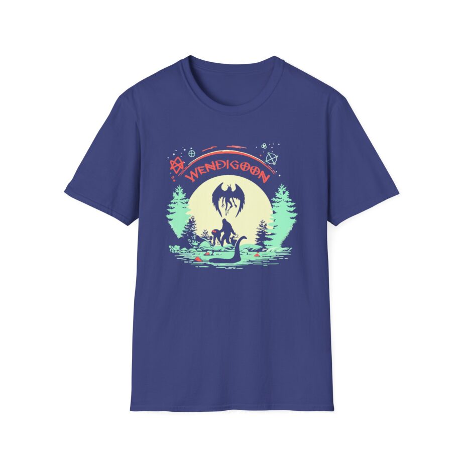 Wendigoon Cryptids on Tour Unisex Softstyle Tee