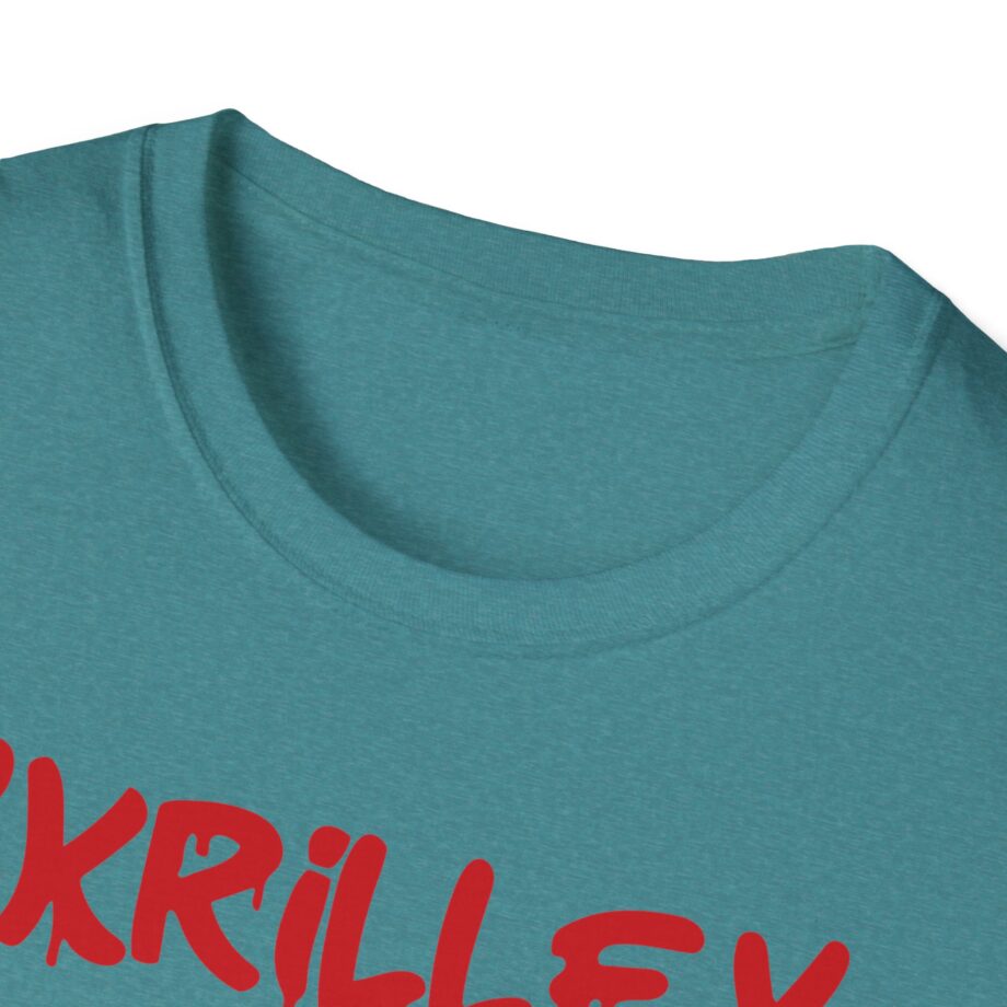 skrillex red girl Unisex Softstyle T-Shirt