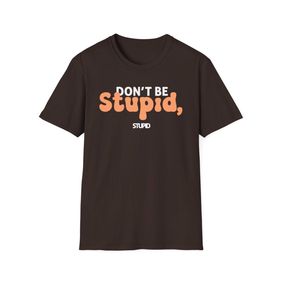 Philip Defranco Don't Be Stupid Unisex Softstyle T-Shirt