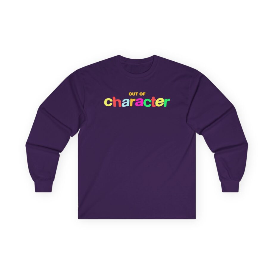 Slushy Noobz  Out Of Character Unisex Ultra Cotton Long Sleeve Tee