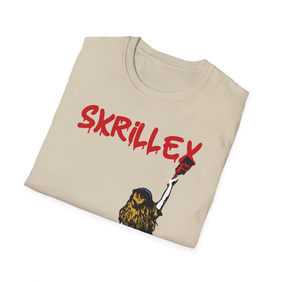 skrillex red girl Unisex Softstyle T-Shirt