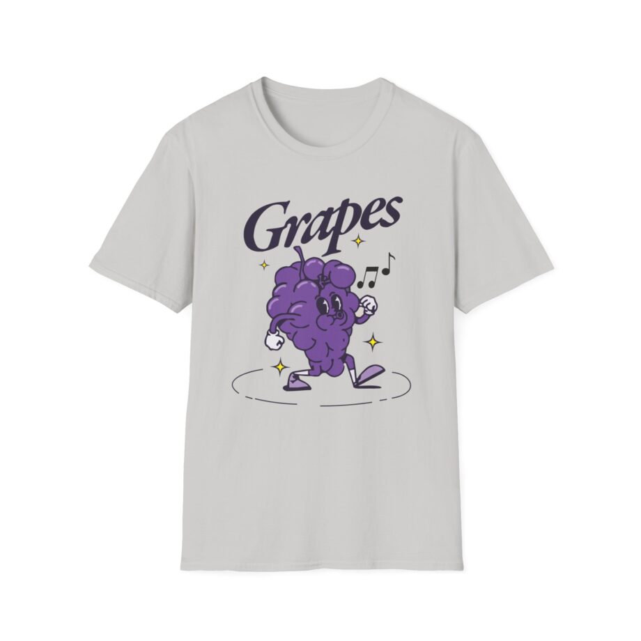James Marriott Grapes Natural Unisex Softstyle T-Shirt