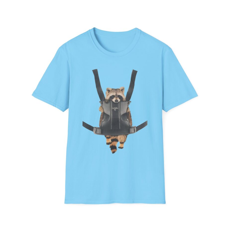 William Osman Raccoon Unisex Softstyle T-Shirt