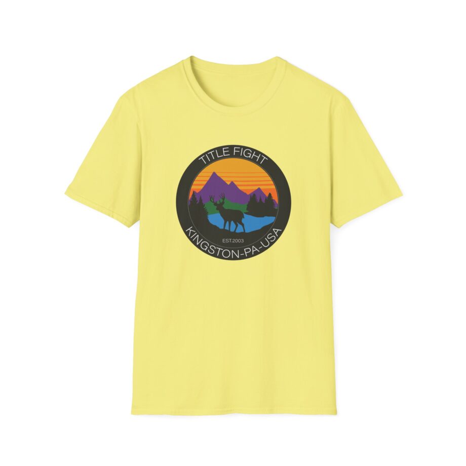 Title Fight Deer Unisex Softstyle T-Shirt