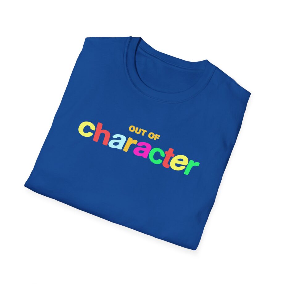 Slushy Noobz  Out Of Character Unisex Softstyle T-shirt