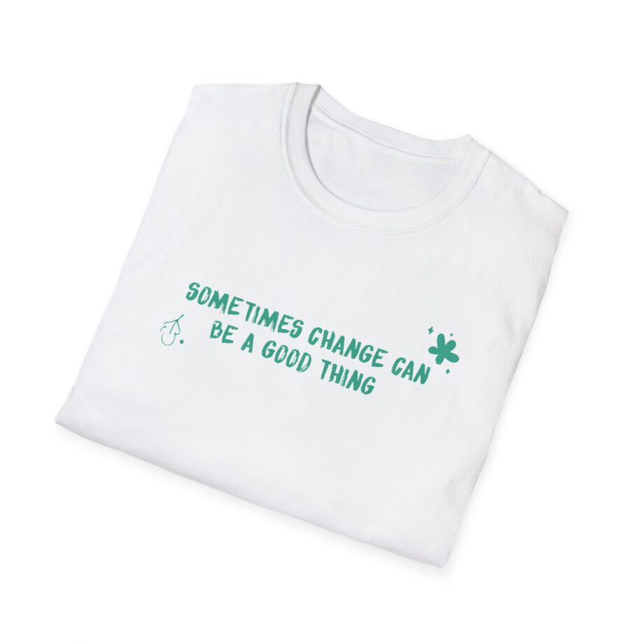 Heartstopper Sometimes Change Can Be a Good Thing Unisex Softstyle T-Shirt