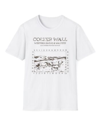 Colter Wall Western Swing & Waltzes Unisex Softstyle T-shirt