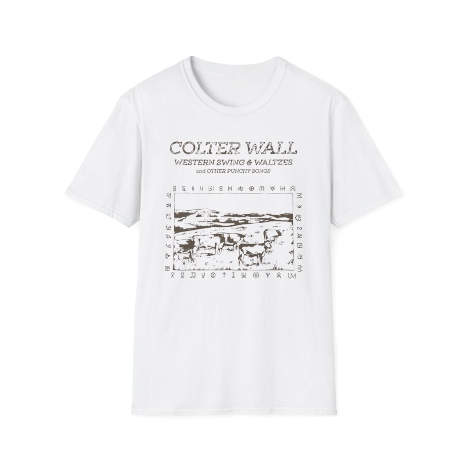 Colter Wall Western Swing & Waltzes Unisex Softstyle T-shirt