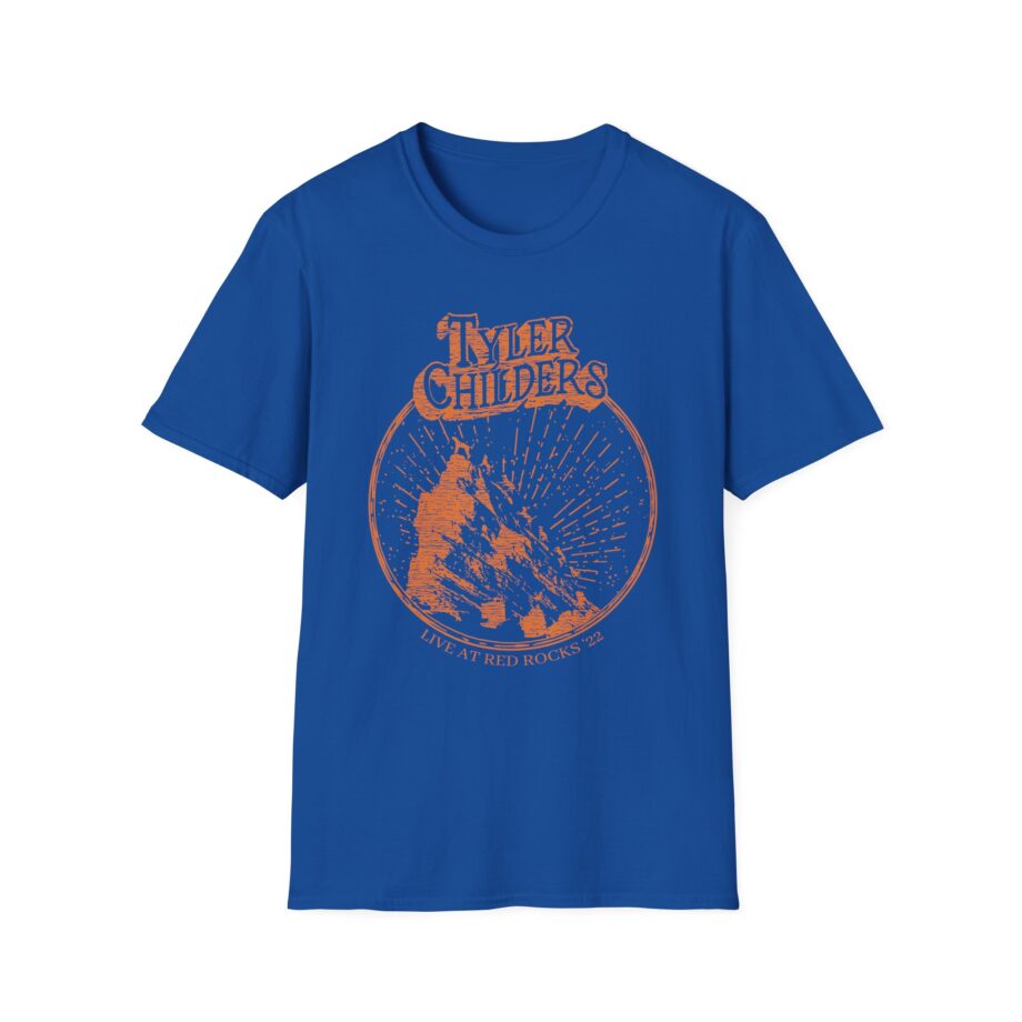 Tyler Childers Natural Red Rocks Unisex Softstyle T-shirt
