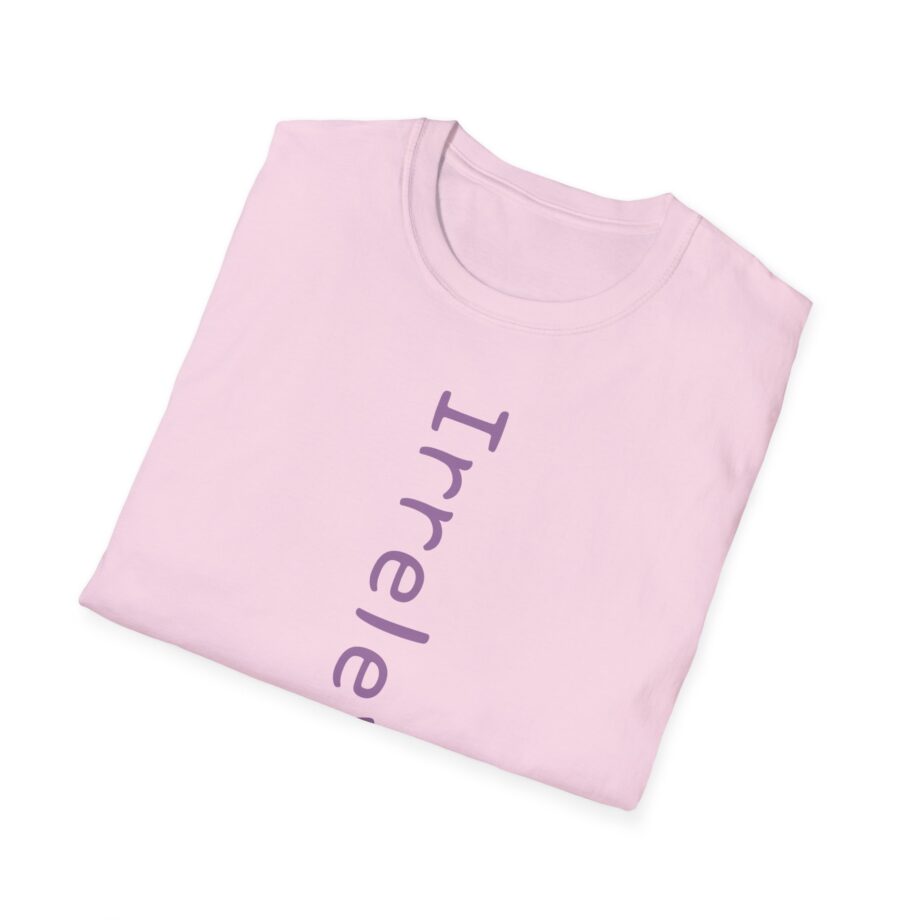 Qtcinderella Irrelevant Unisex Softstyle T-shirt