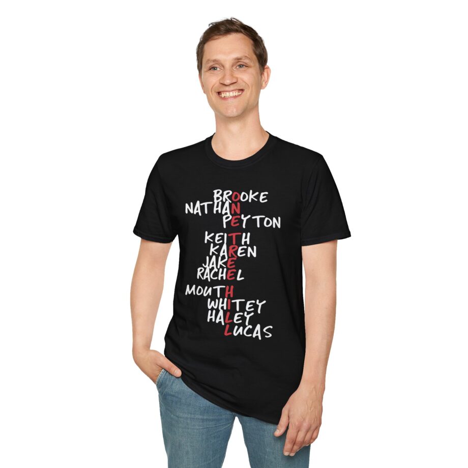 One Tree Hill Character Names Unisex Softstyle Tee