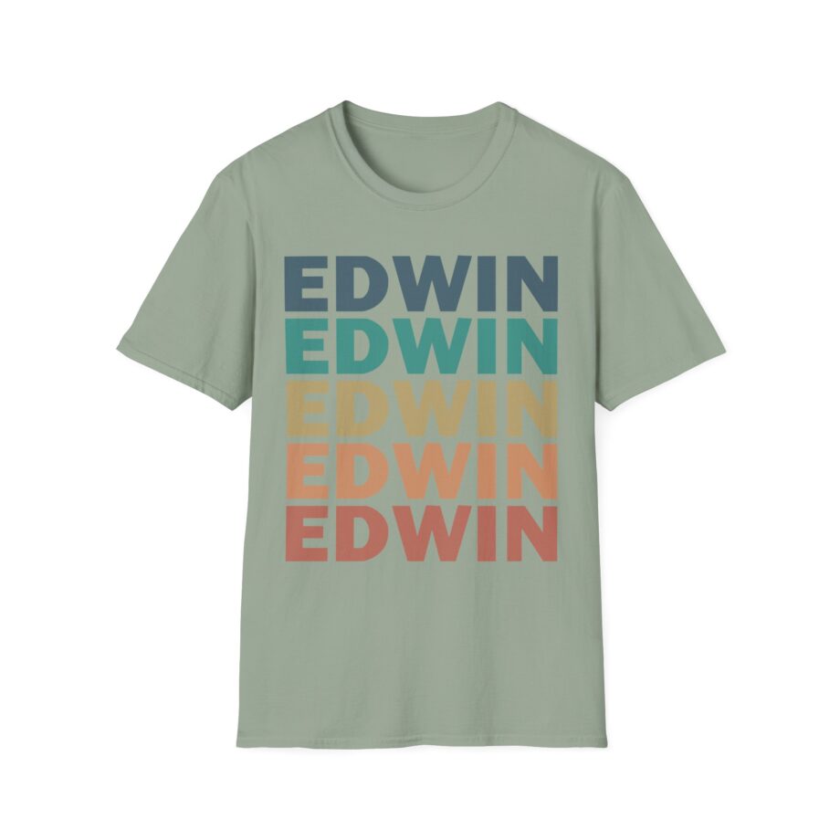 Edwin Rosen Retro Unisex Softstyle T-shirt