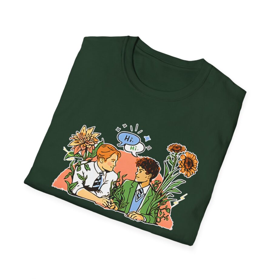 Heartstopper Nick & Charlie Unisex Softstyle T-Shirt
