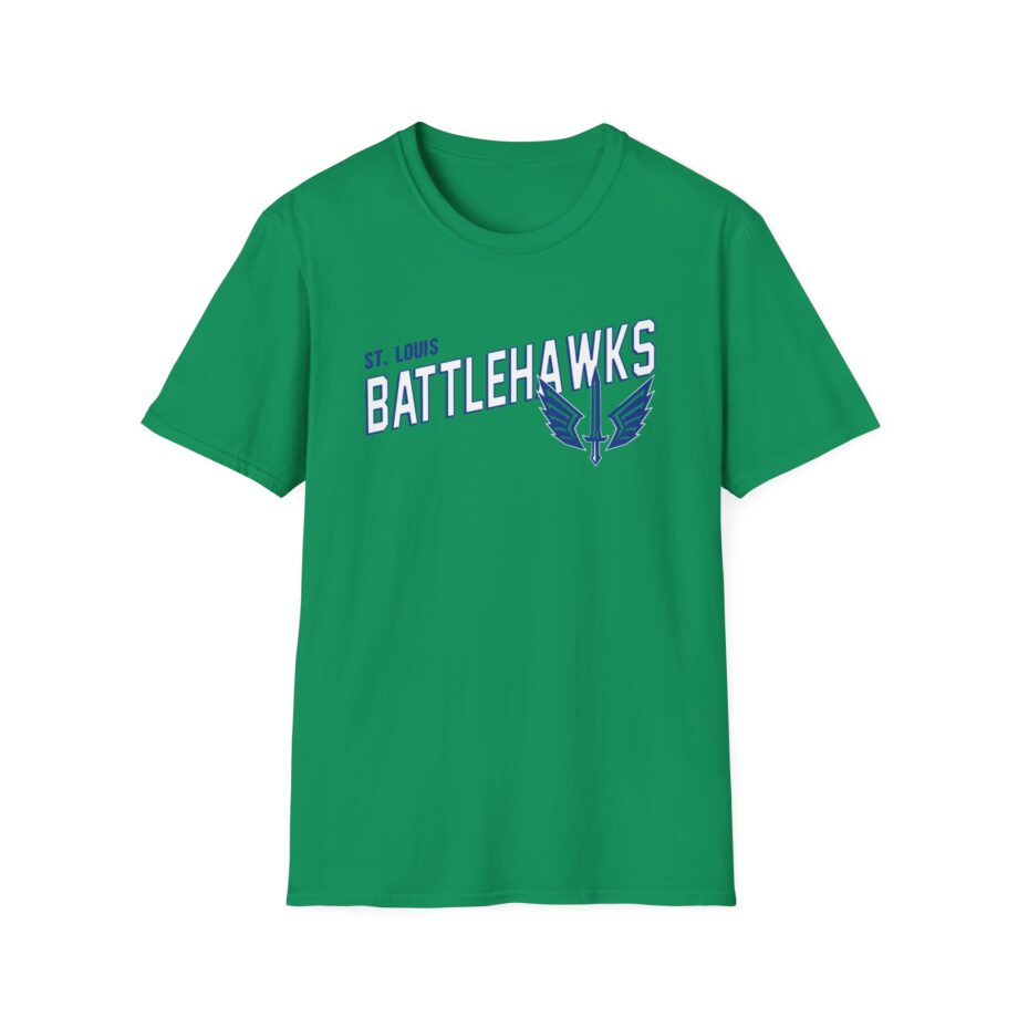 St. Louis Battlehawks 108 Stitches Tarc Merman  Unisex Softstyle T-Shirt
