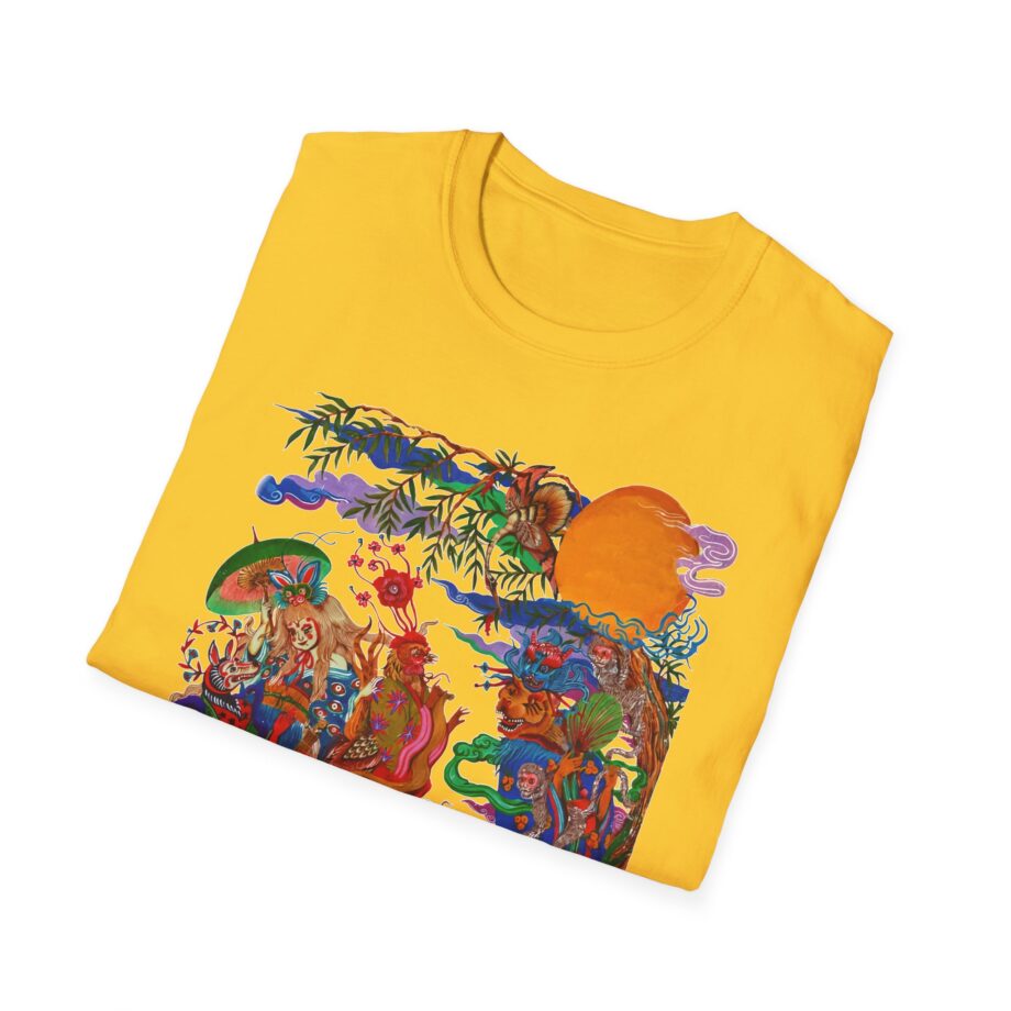 Kikagaku Moyo Tree Unisex Softstyle T-Shirt