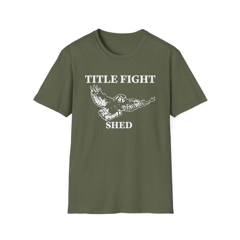 Title Fight Shed  Unisex Softstyle T-Shirt
