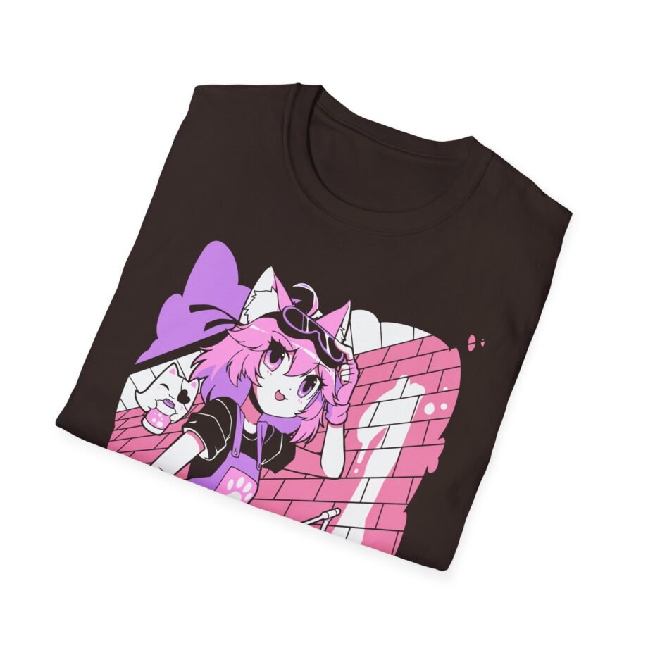 Vshojo Nyanners Anime  Unisex Softstyle T-Shirt
