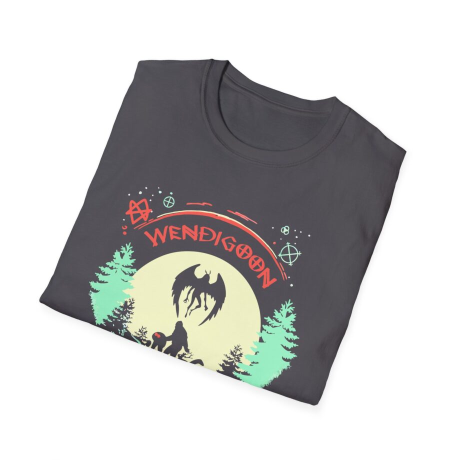 Wendigoon Cryptids on Tour Unisex Softstyle Tee