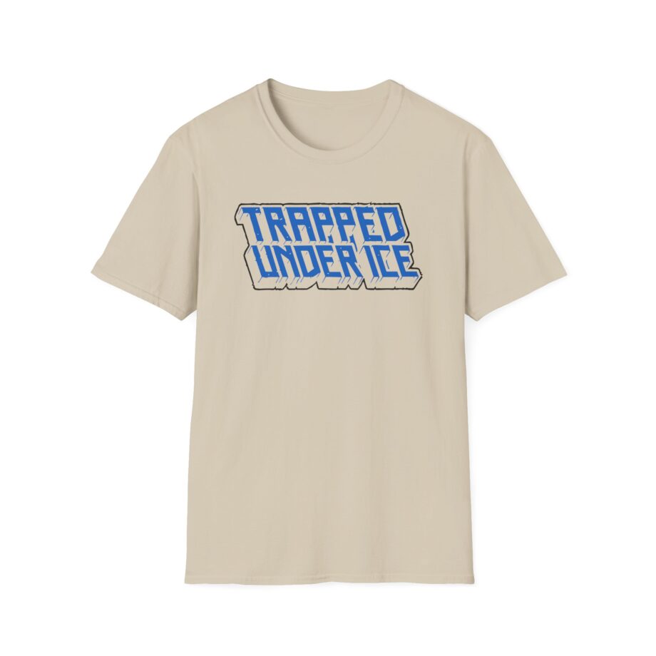 Trapped Under Ice Stacked 3d Logo Unisex Softstyle T-Shirt