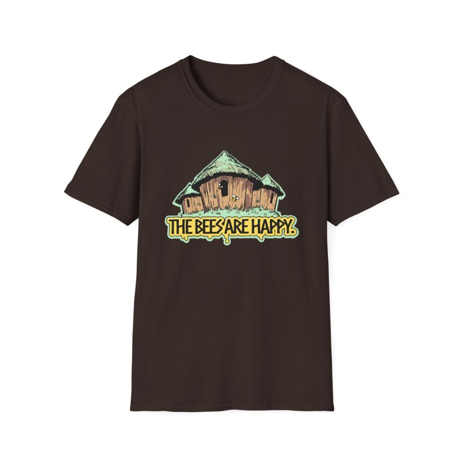 Valheim the Bees Are Happy Unisex Softstyle T-shirt