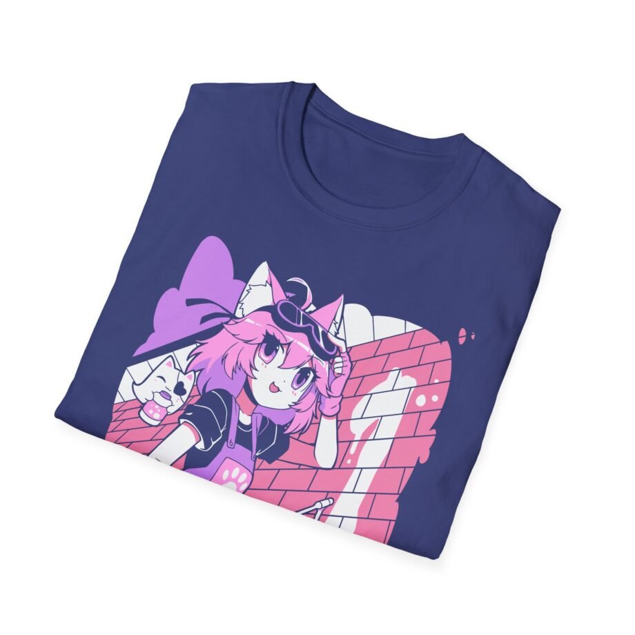 Vshojo Nyanners Anime  Unisex Softstyle T-Shirt
