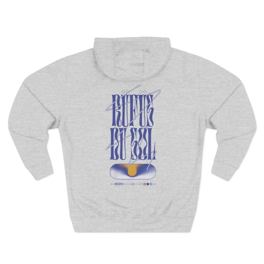 Rüfüs Du Sol OrbitThree-Panel Fleece Hoodie