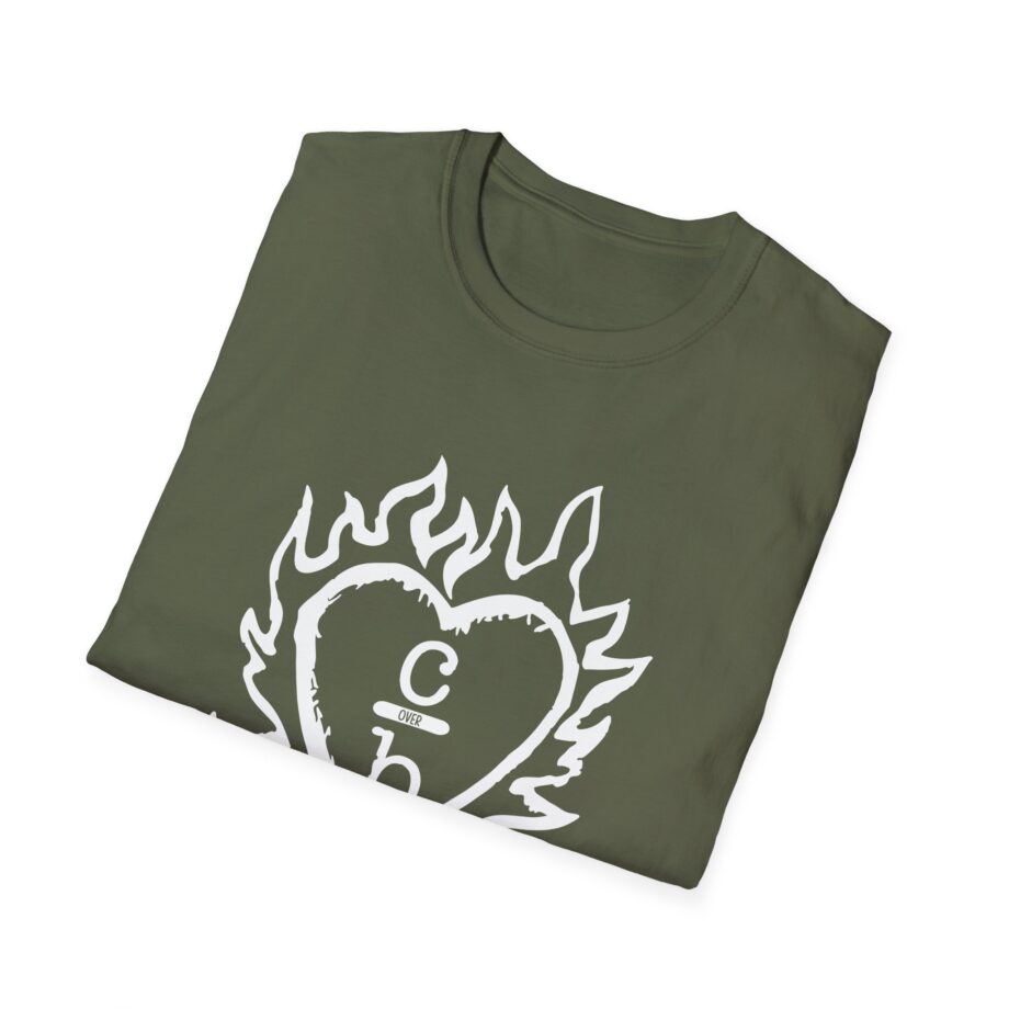 One Tree Hill Flame Heart Clothes Over Bros Unisex Softstyle T-Shirt