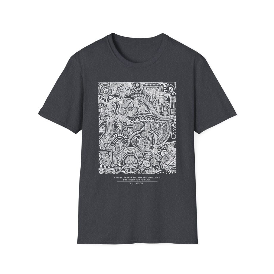 Will Wood Marsha, Thankk You Unisex Softstyle T-shirt