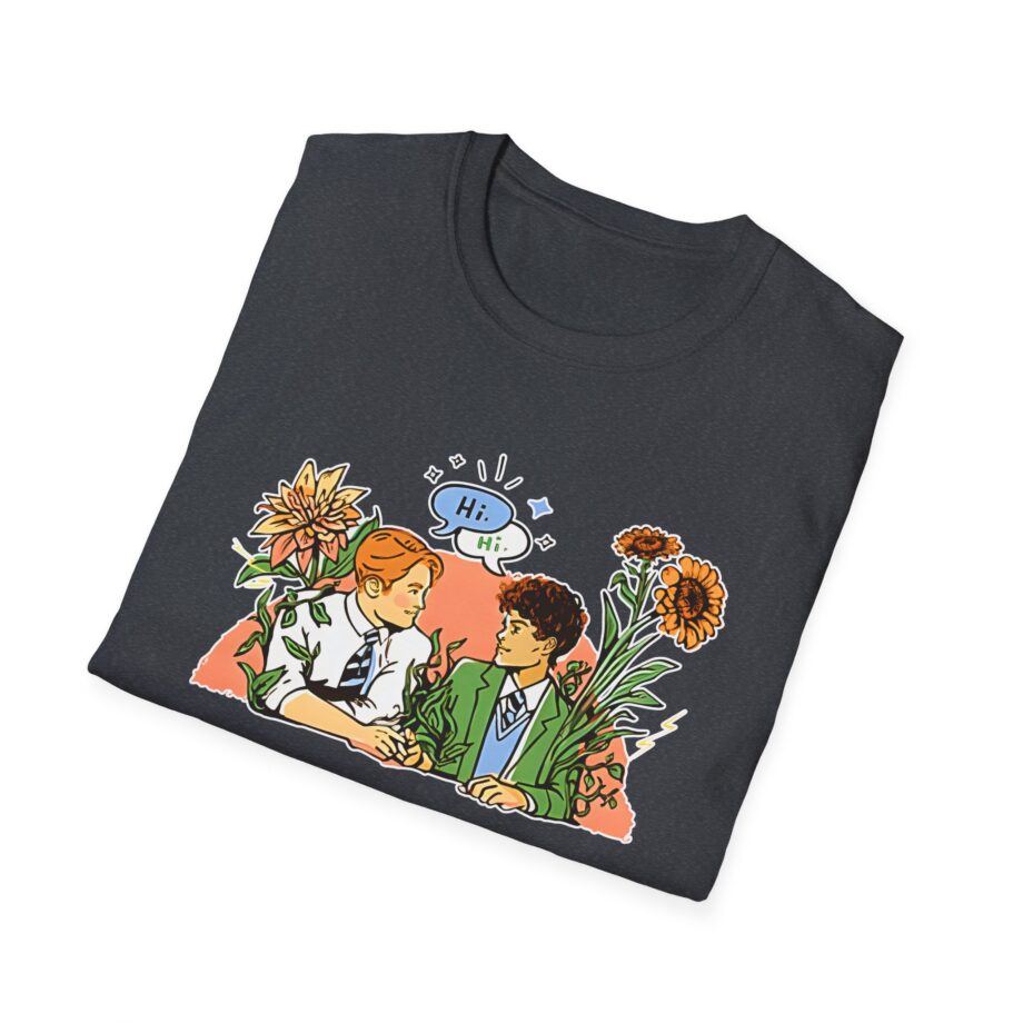 Heartstopper Nick & Charlie Unisex Softstyle T-Shirt