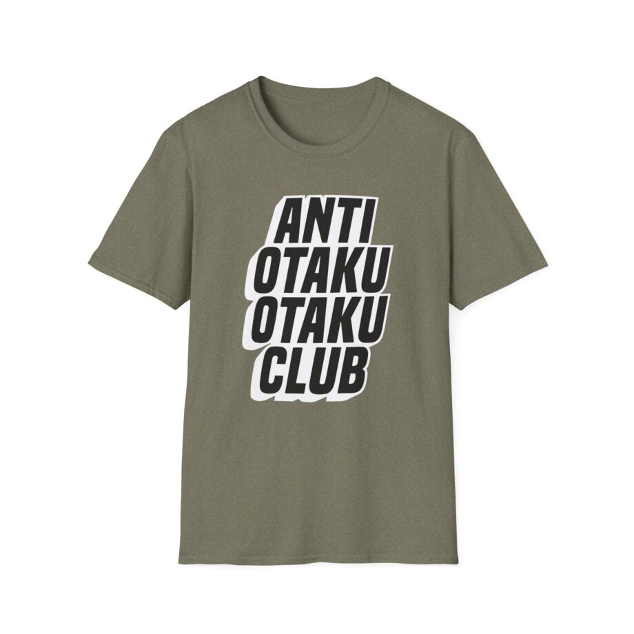 Rubius Anti Otaku Otaku Club Unisex Softstyle T-Shirt