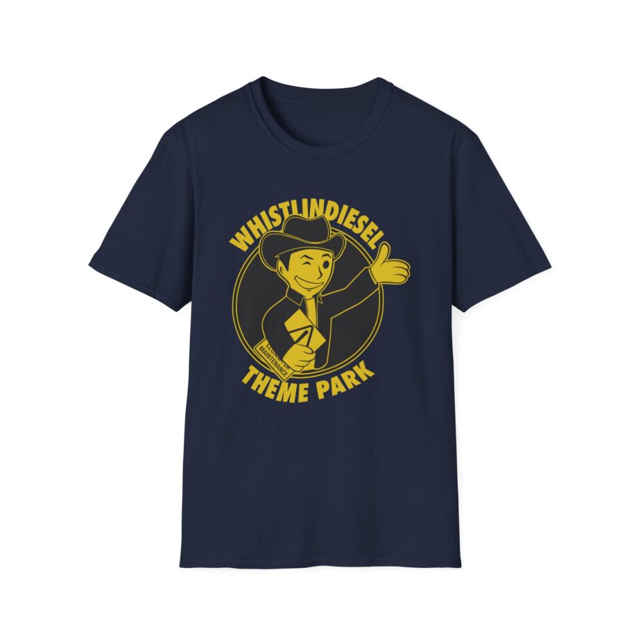 Whistlindiesel Theme Park Unisex Softstyle T-shirt