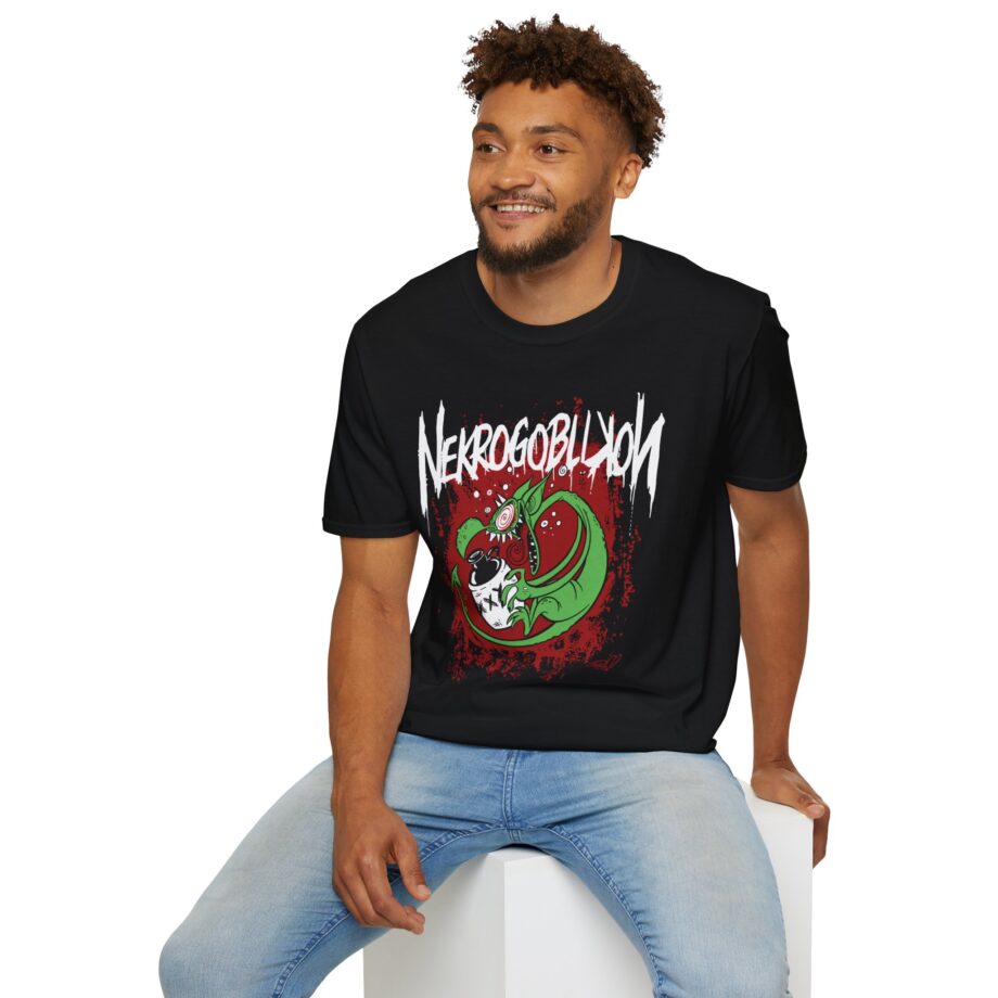 Nekrogoblikon Drunk Goblin Unisex Softstyle T-Shirt