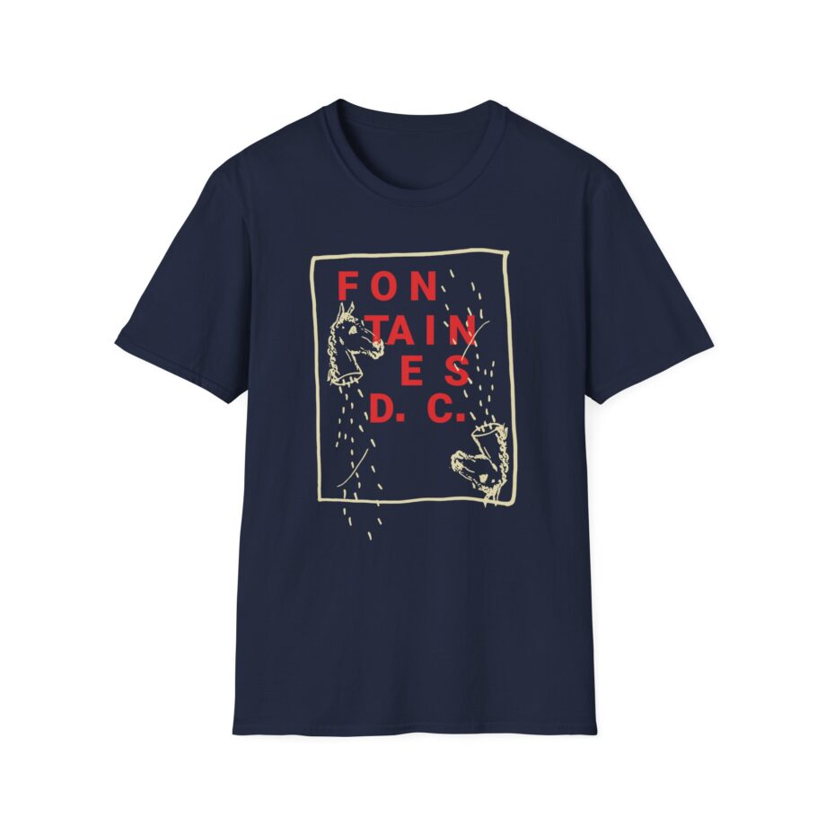Fontaines Horse Head Unisex Softstyle T-Shirt
