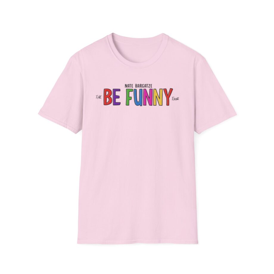 Nate Bargatze the Be Funny Tour Unisex Softstyle T-Shirt